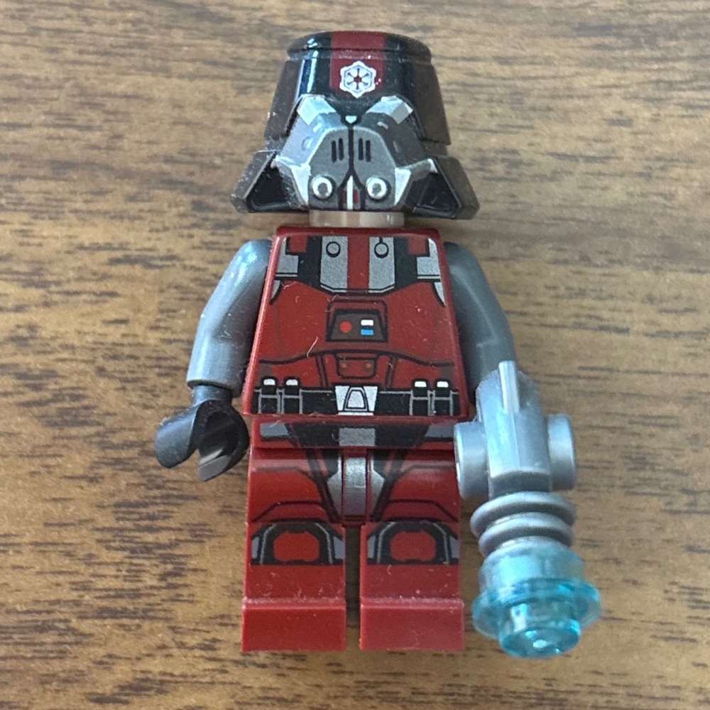 LEGO Star Wars Sith Trooper Minifigure sw0436 Dark Red Armor 75001 Old Republic